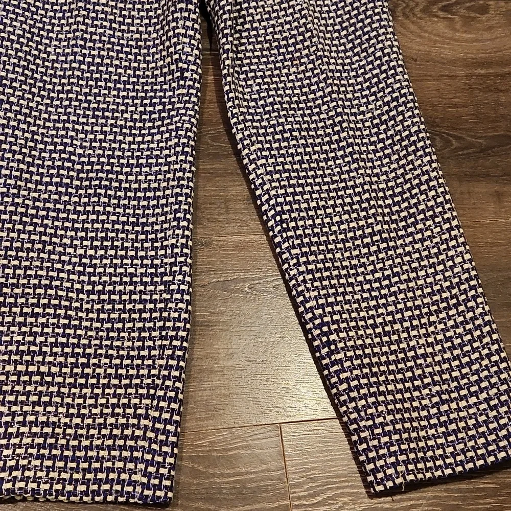 ❤️ J CREW WOVEN TWEED CAFE CAPRI SLIM CROP PANTS / TROUSERS, 0 (25)